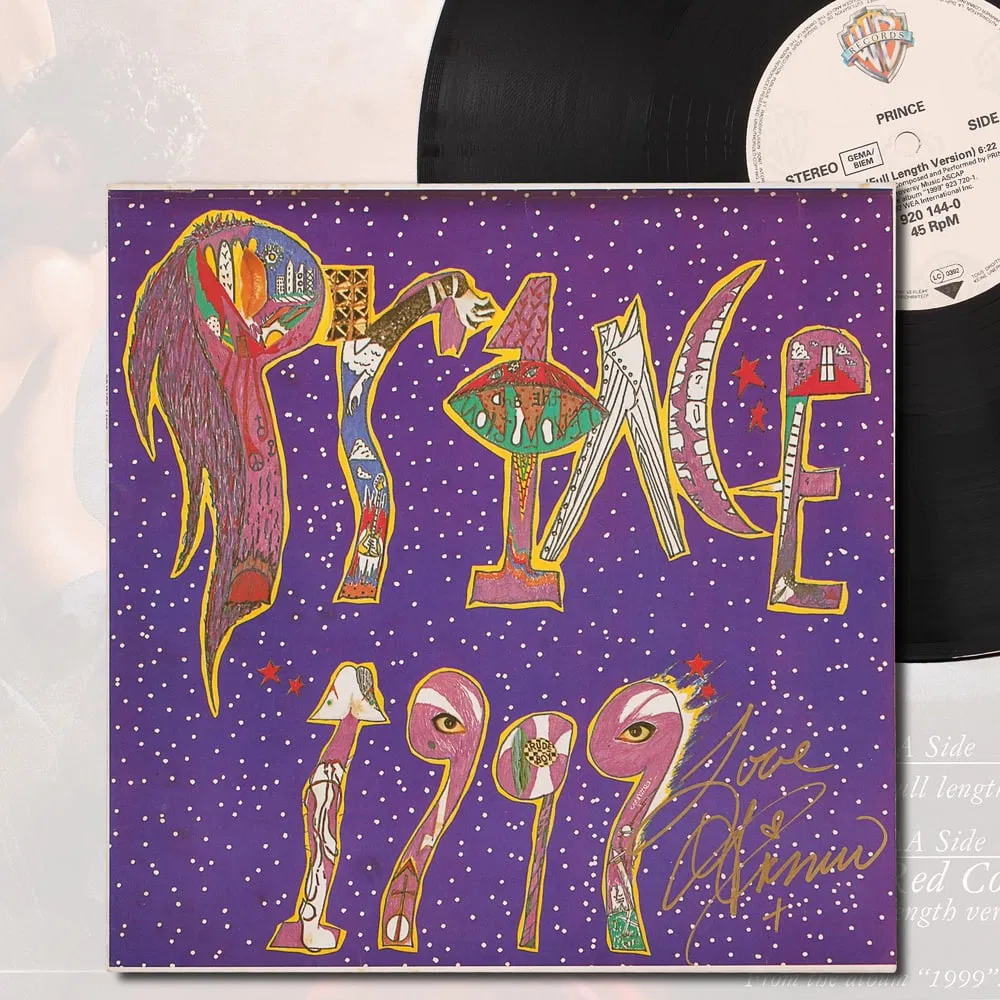 PRINCE SIGNED "1999" LP