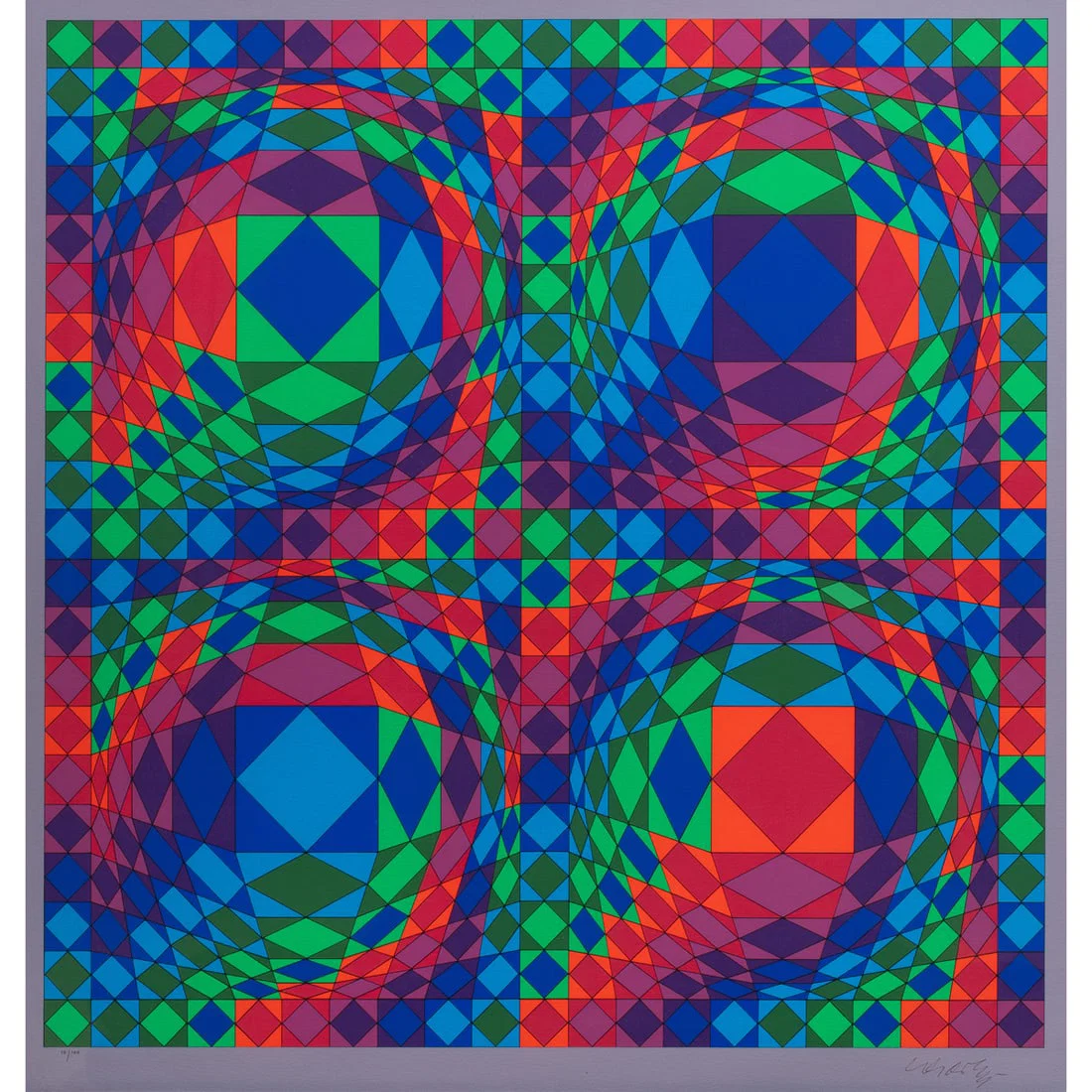 Print, Victor Vasarely