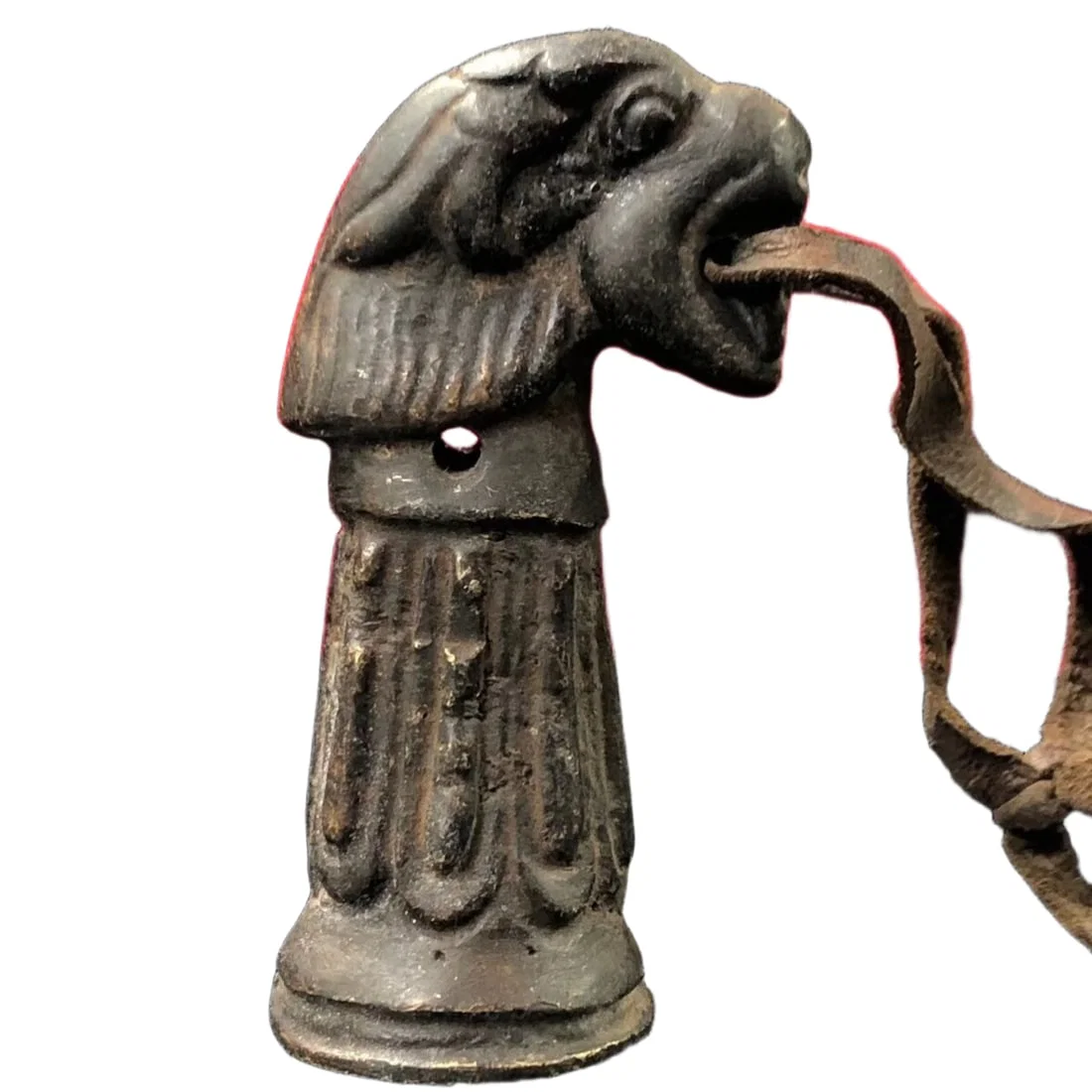 Pure copper hand-hammered, engraved with old-style seal.