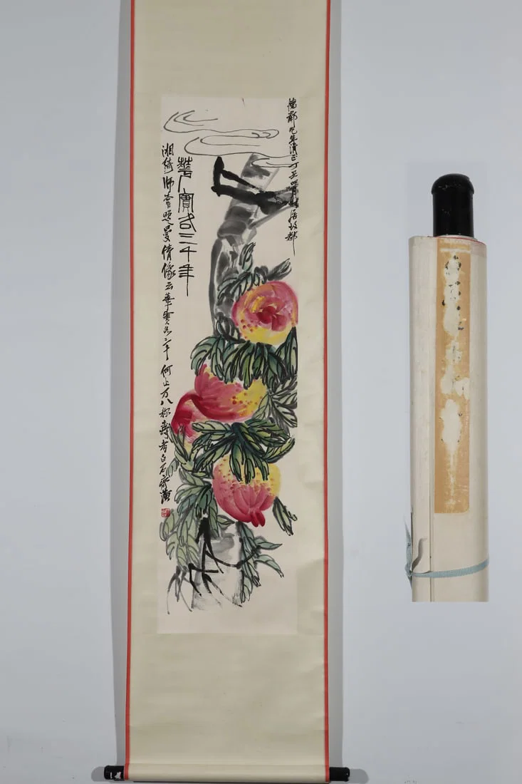 Qi Baishi's Longevity Picture
