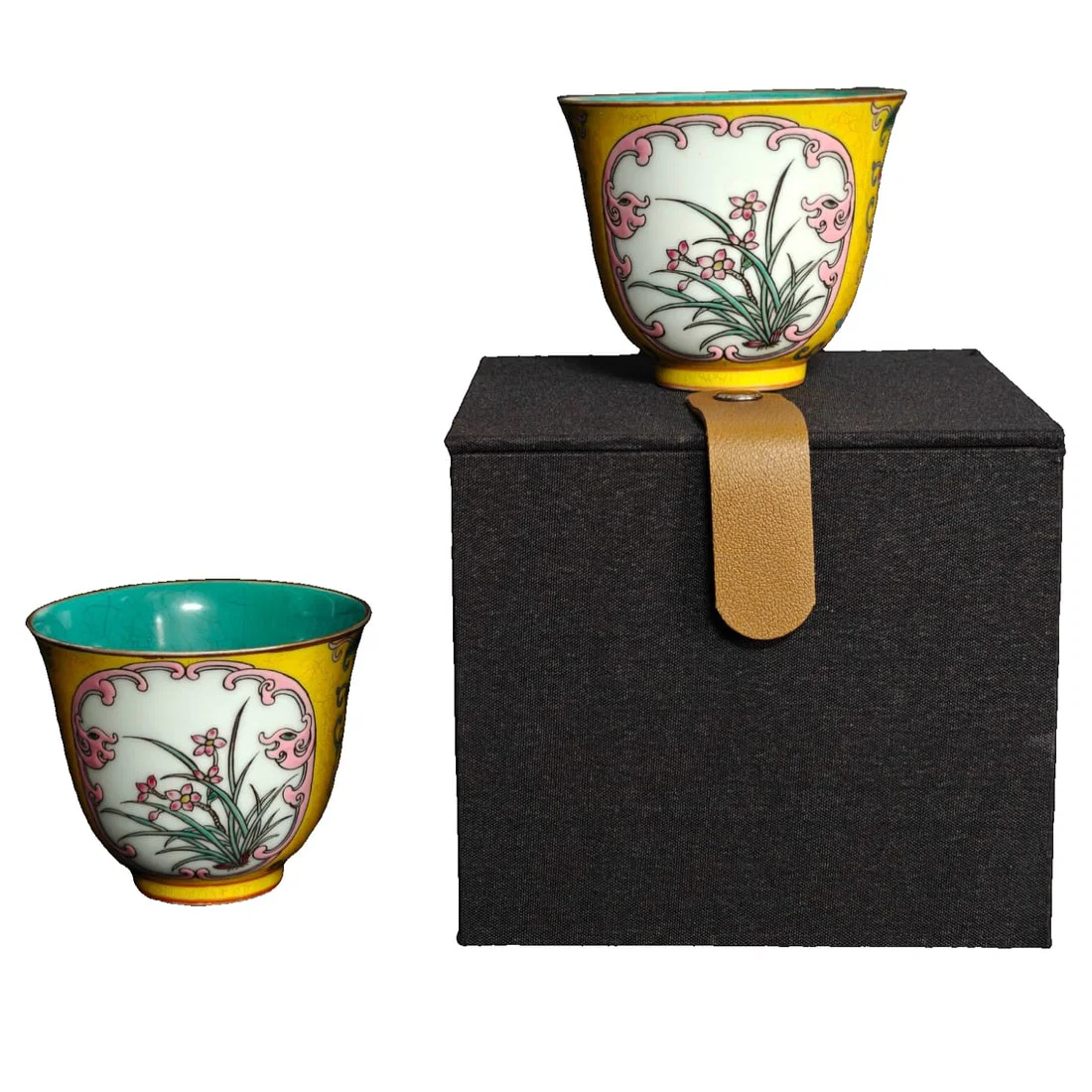 Qing Dynasty Qianlong Enamel Cup
