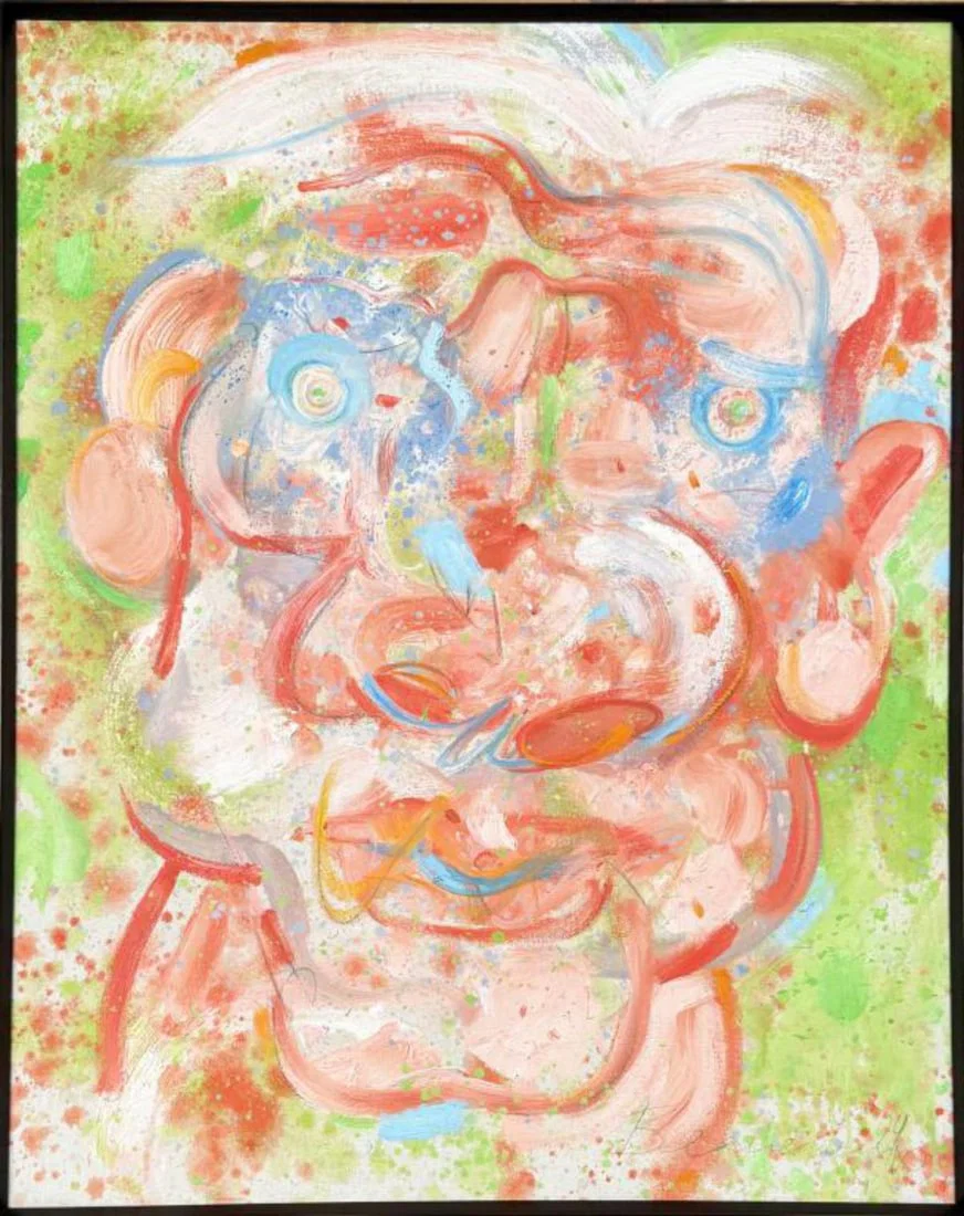 R. Beauchamp, Abstract Face, 1974