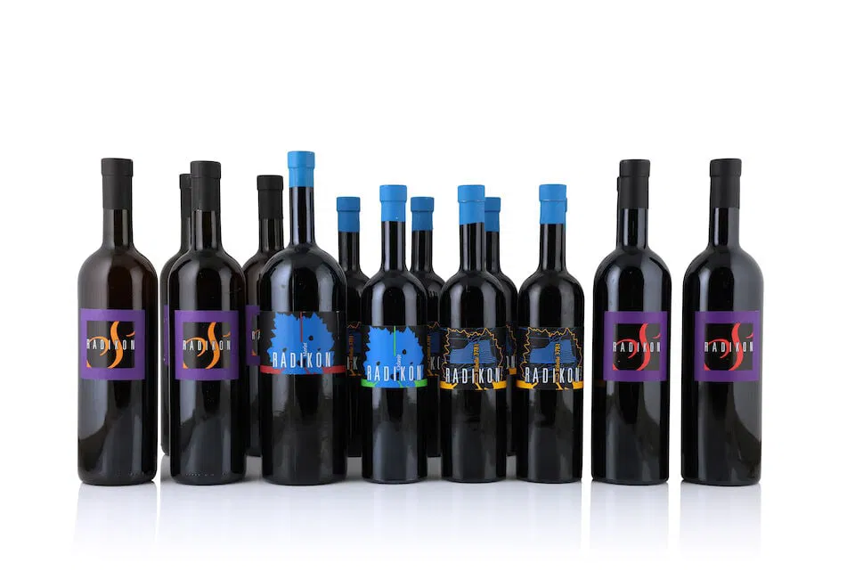 Radikon, Merlot, 2002 (1 x 1000ml) Radikon, Ribolla 3781, 2007 (6 x 500ml) Radikon, O?..., 201...