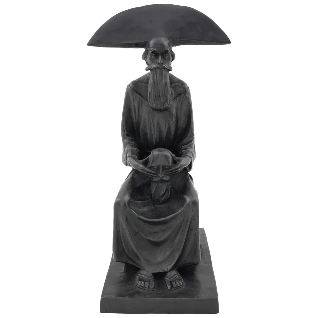 RAFAEL CORONEL. Moro. Firmada. Escultura en bronce P / A - II. 59.5 x 32.5 x 31 cm. Con certificado.