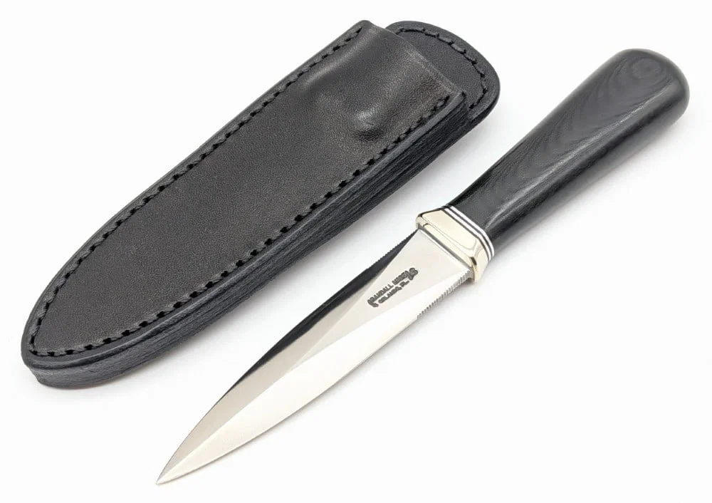 Randall Model 24 Black Micarta Guardian w/ Sheath