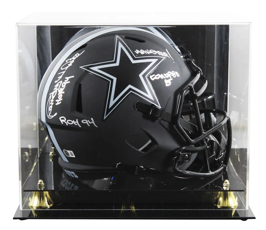 Randy White Signed Dallas Cowboys Eclipse Full Size Helmet with BAS Authentication