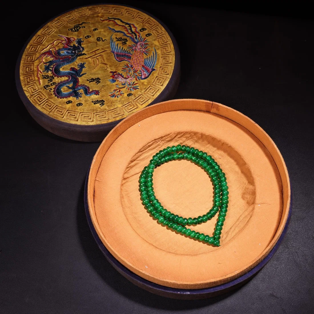 Rare and exquisite Qing Dynasty imperial collection: a string of 108 jade abacus beads, made of