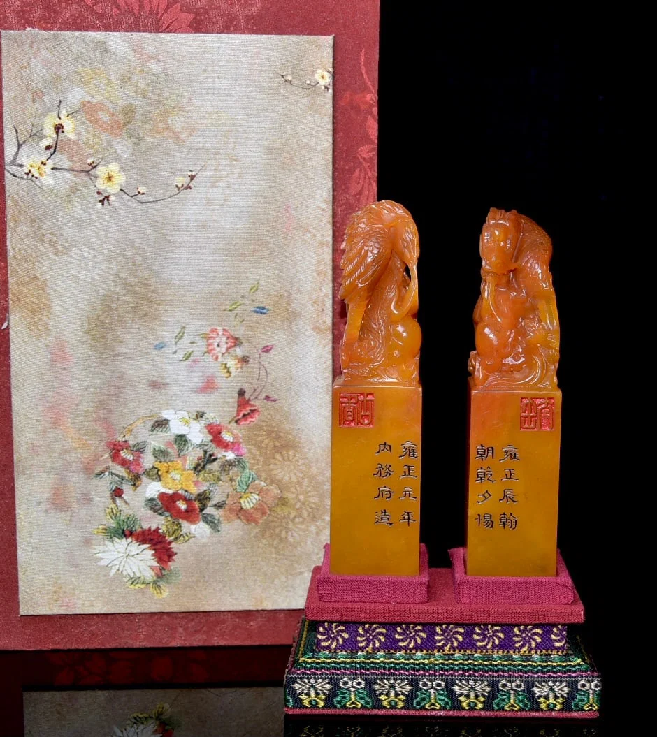 Rare Shoushan and Tianhuang stone seals from a long-time collection