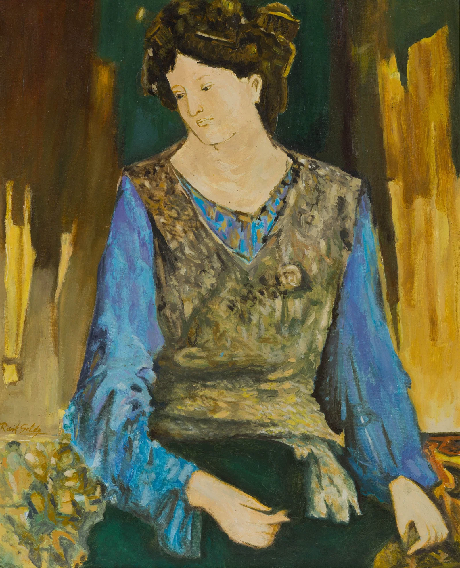 Raul Soldi Untitled (Seated Woman)