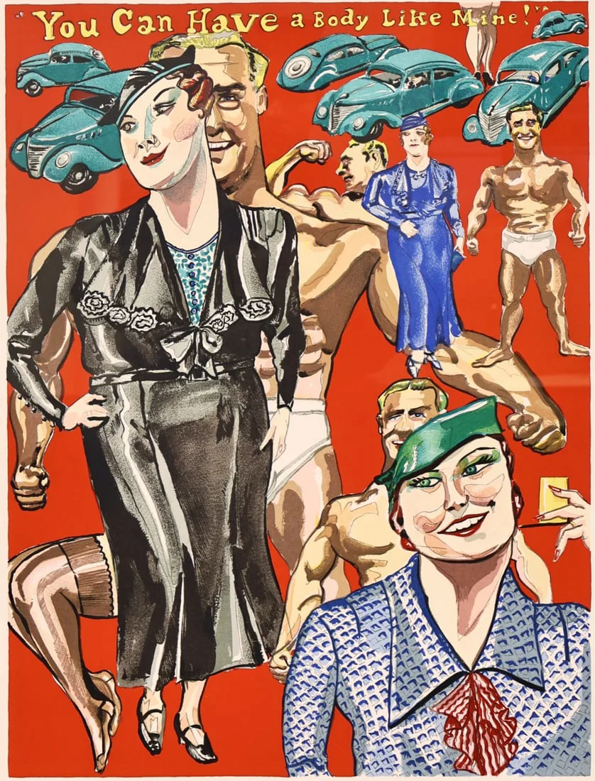 RED GROOMS (AMERICAN, b. 1937).