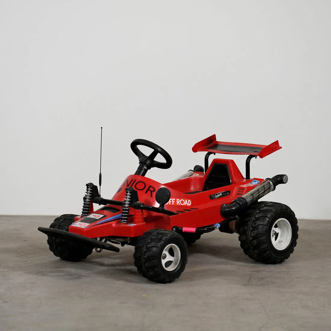 Red Mobylette E.E.G. Electric Children's Off-road Buggy with a New Battery