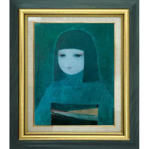 Reiko Sugaya's new oil painting, inner frame.