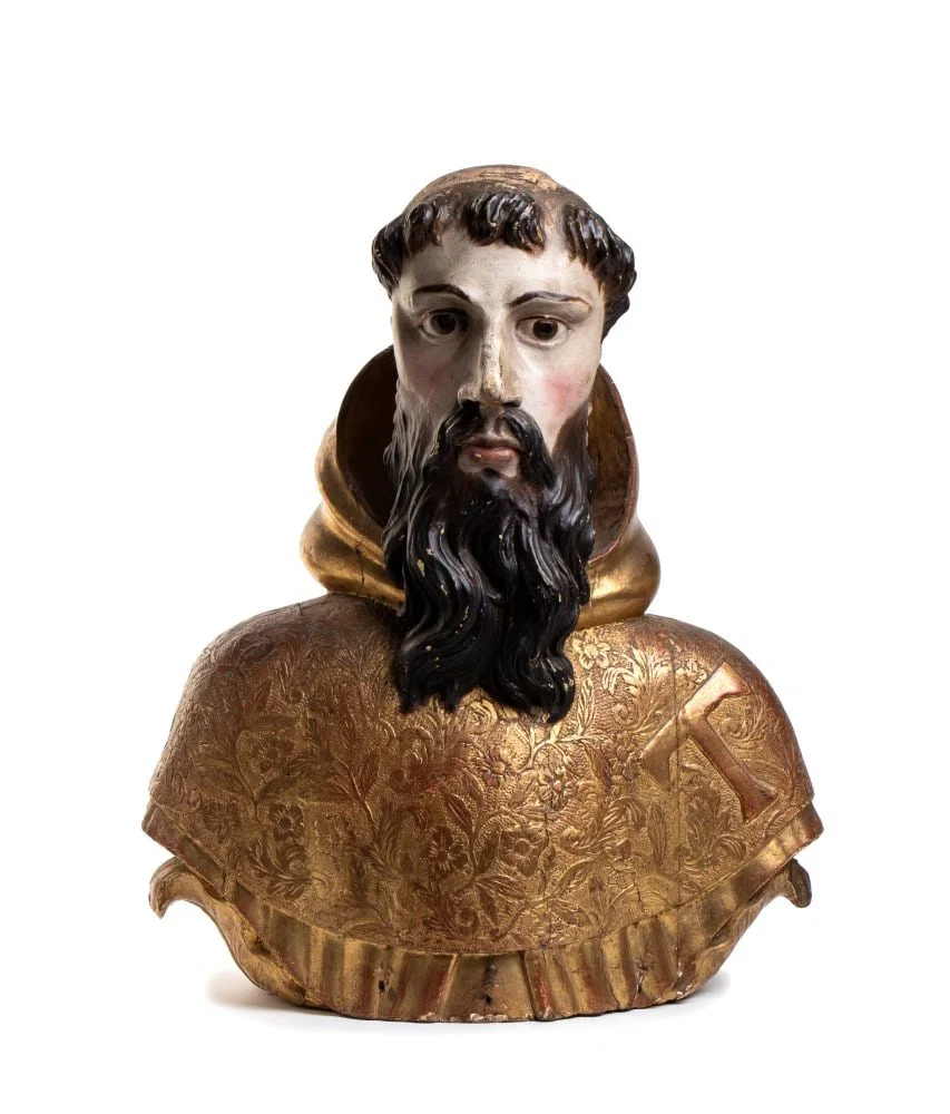Reliquary of a saint - Spanish artist, 18th century
