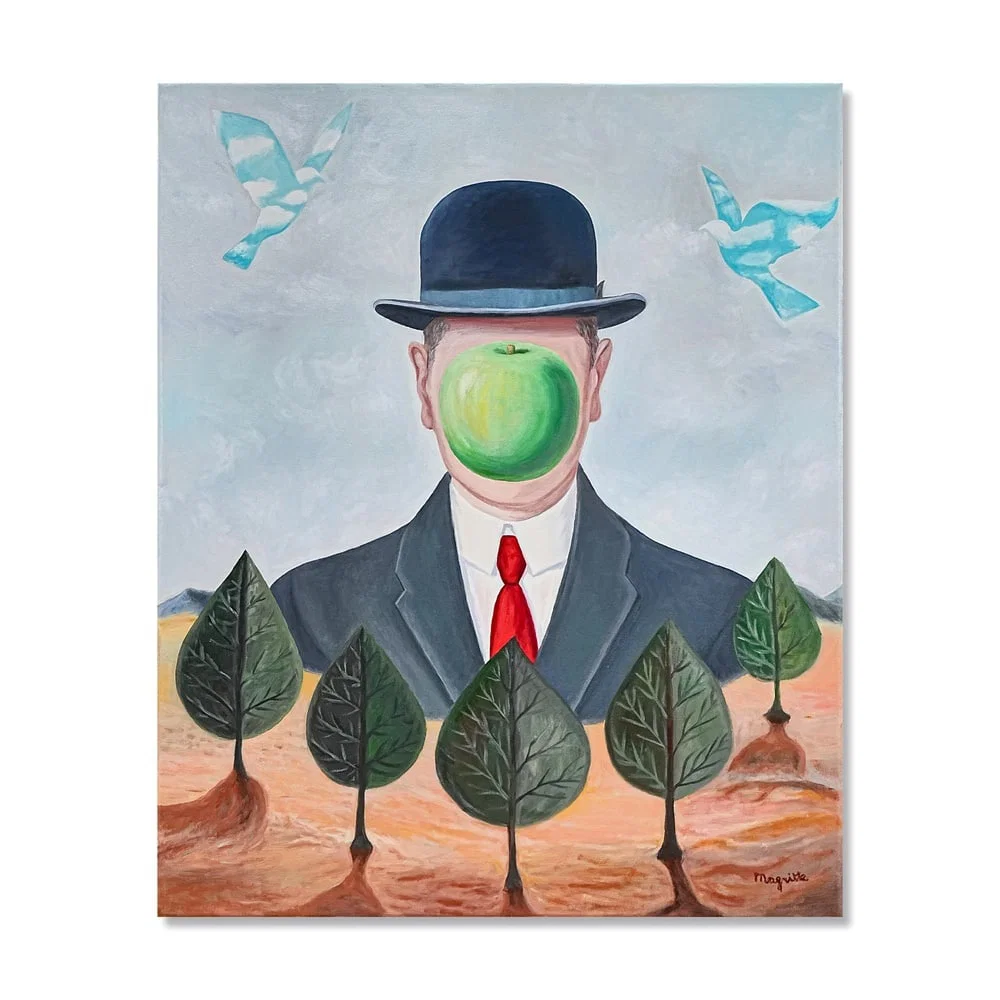 RENÉ MAGRITTE (1898-1967), ATTRIBUTED TO, OIL ON CANVAS