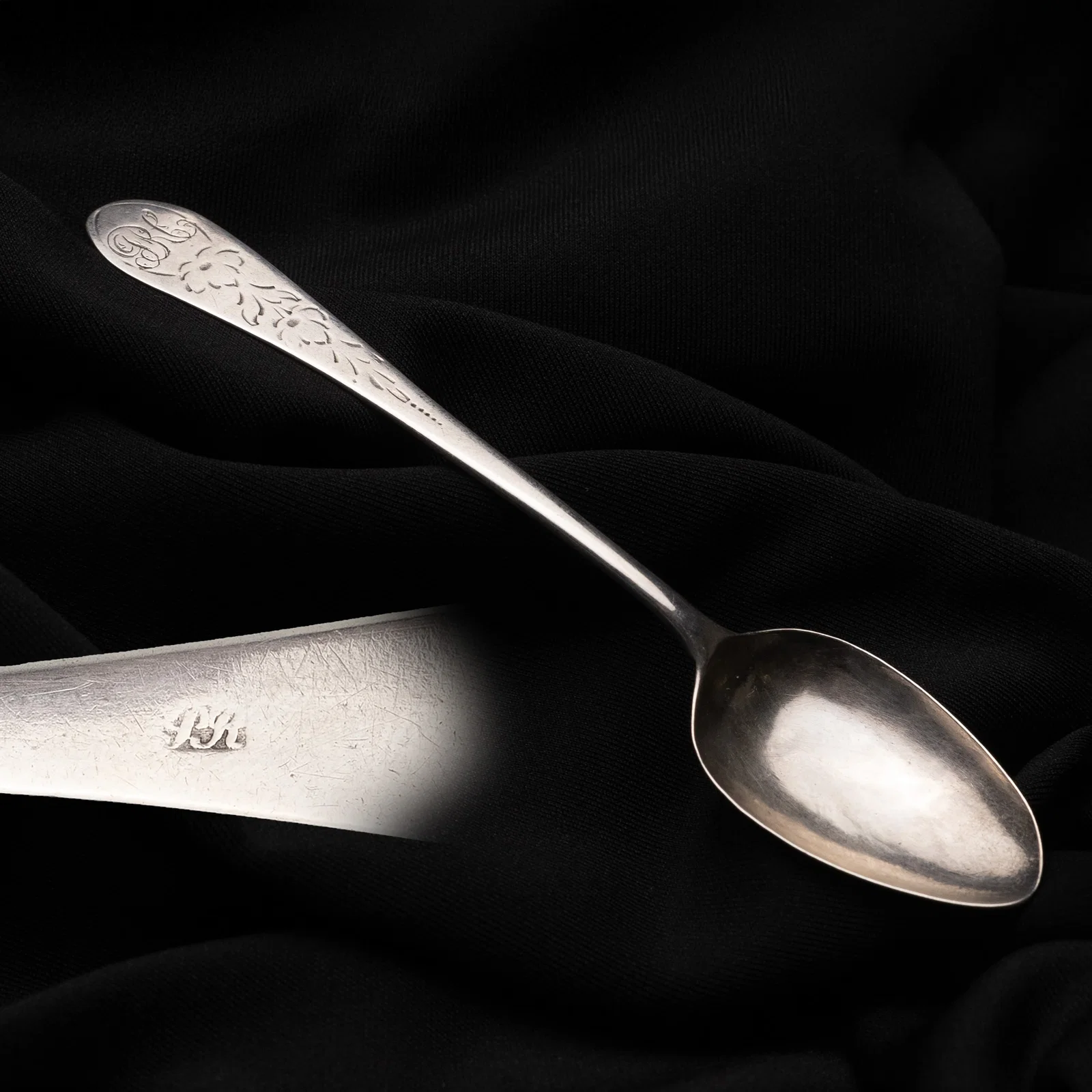 [REVOLUTIONARY WAR] Silver Teaspoon by Paul Revere