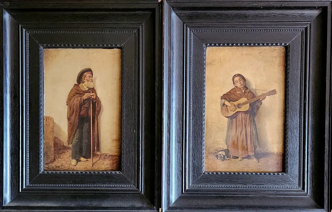 Ricardo Lopez oil paintings RICARDO LÓPEZ CABRERA 1864 – 1950 PORTRAITS OF SPANISH PEASANTS.