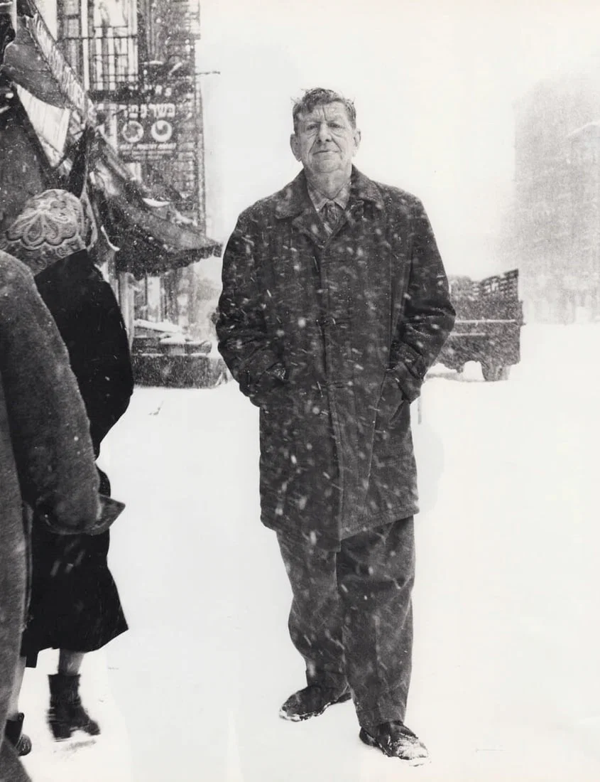 RICHARD AVEDON - W. H. Auden, NYC, 1960
