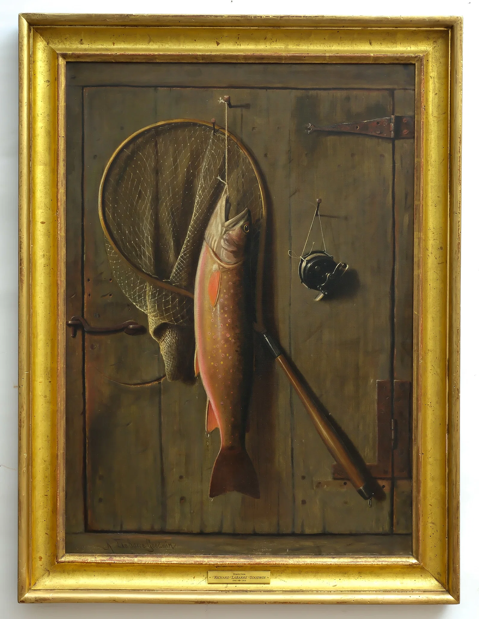 Richard Goodwin (1840-1910), oil on canvas.