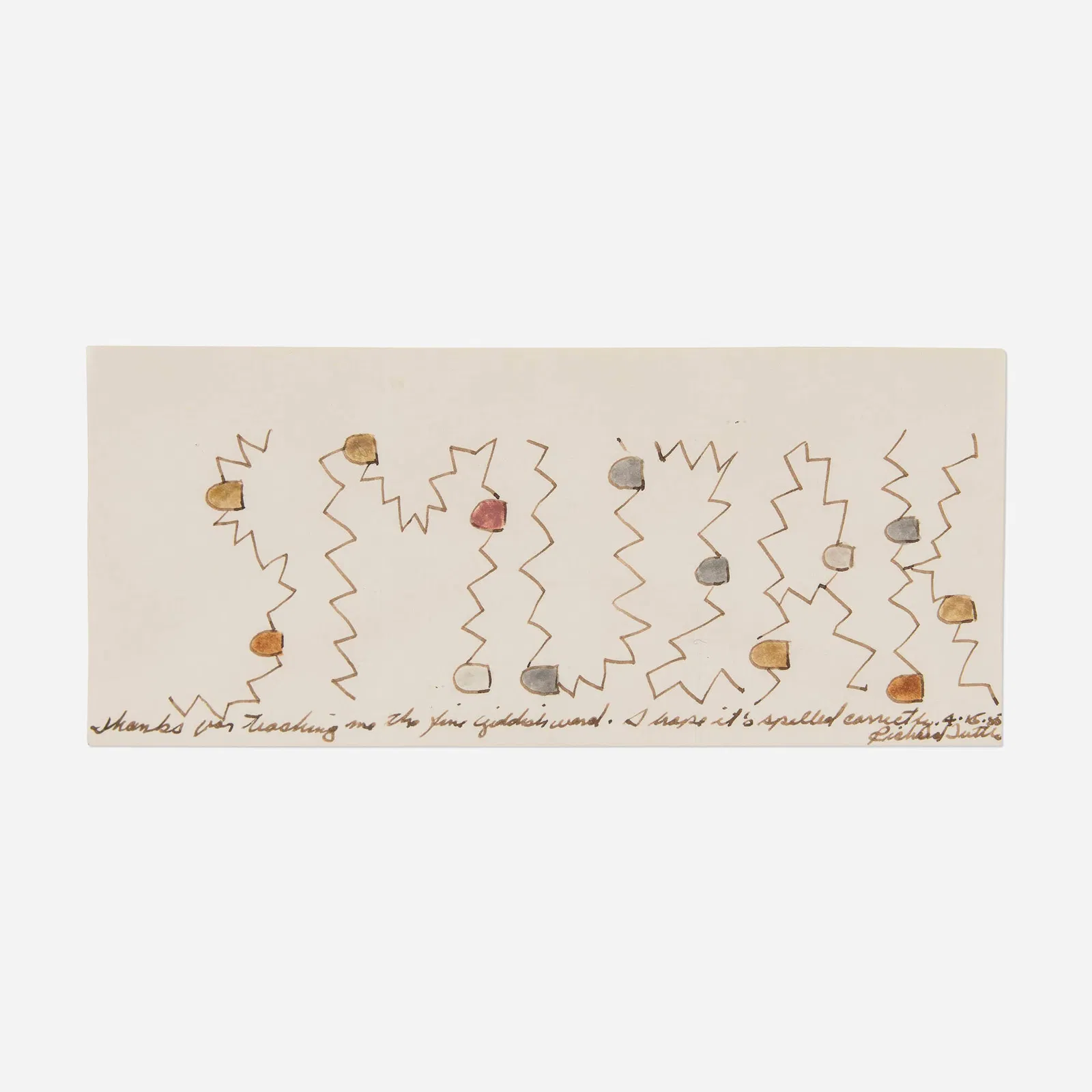 Richard Tuttle, Untitled