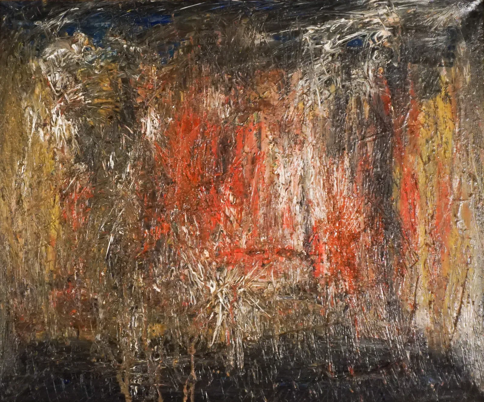 Richard William Dempsey (American 1909-1987), Barranquilla Metamorphosis, South America, Oil on