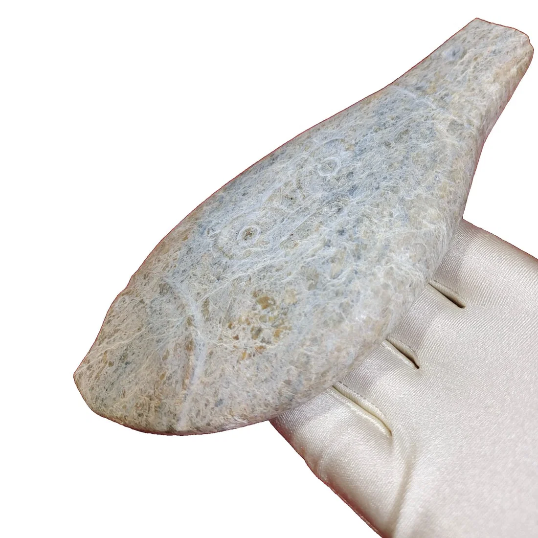 River-polished jade, symbolizing abundance year after year.