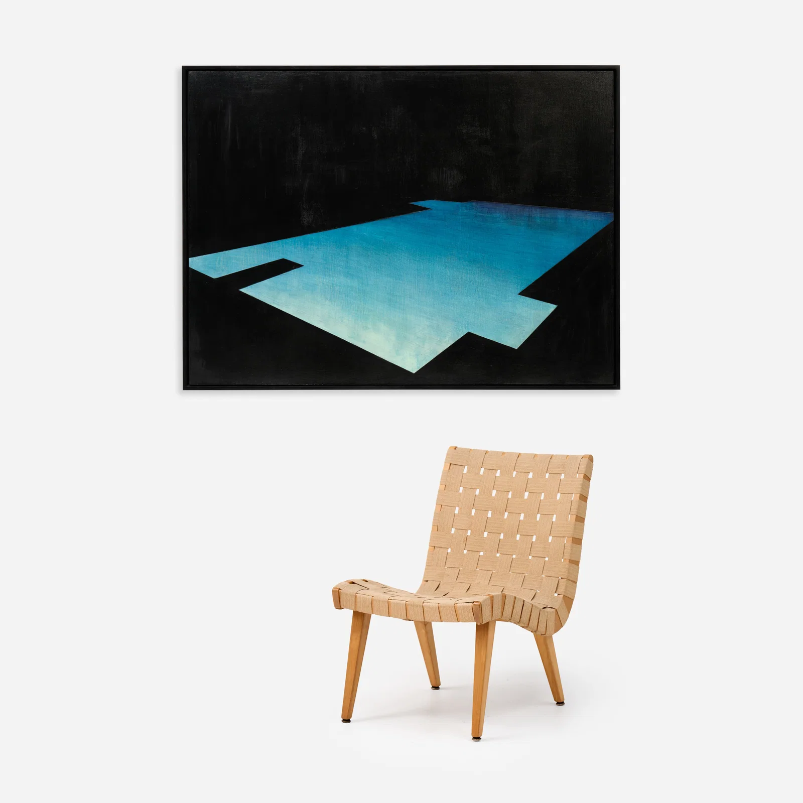 Robert Bingaman "Pool 6" Oil and Acrylic on Canvas (2014)