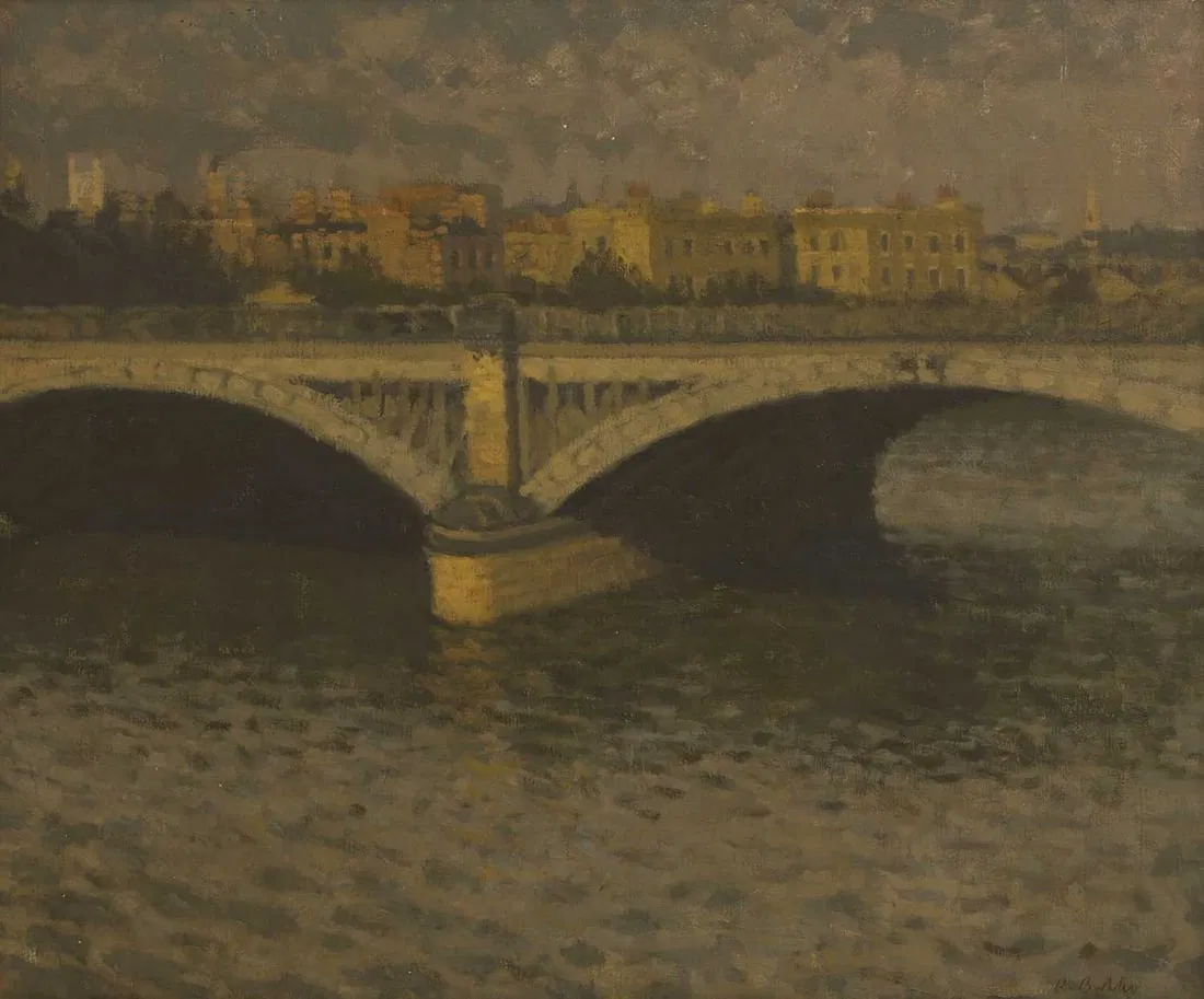 ▲ Robert Buhler RA (British, 1916-1989) 'Grosvenor Bridge I'