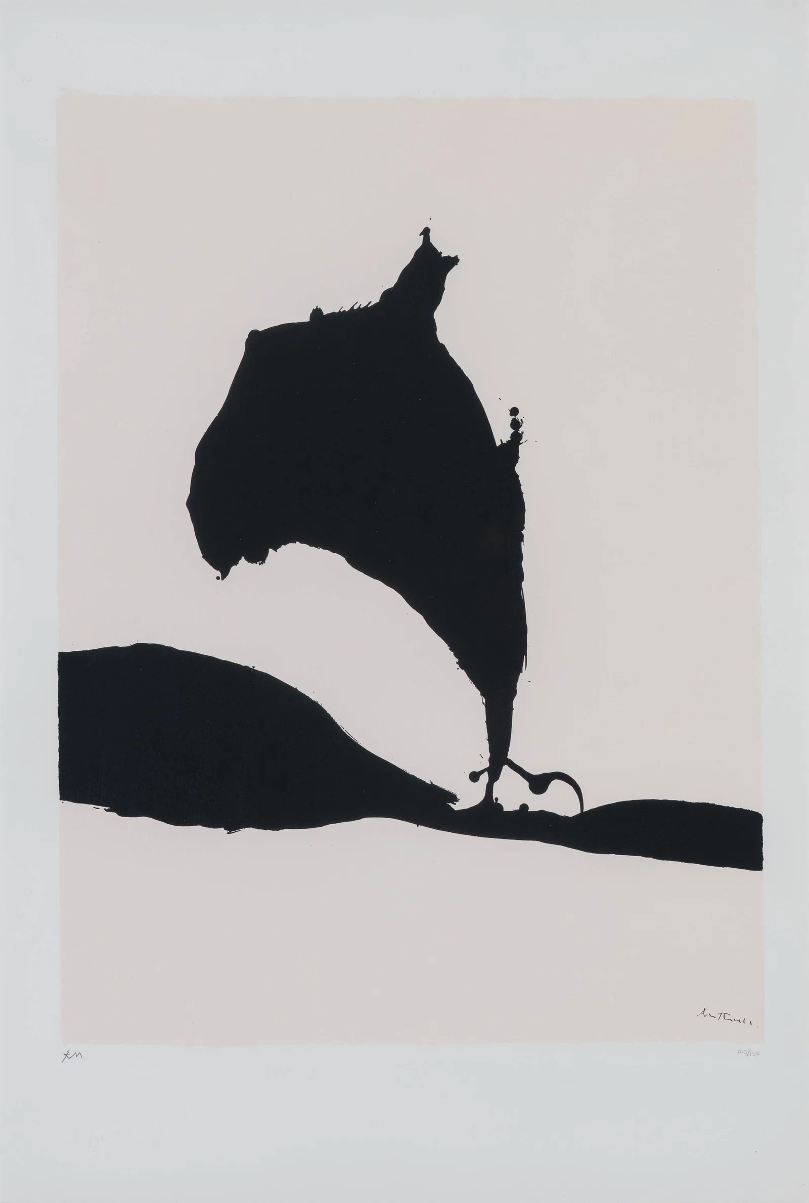 Robert Motherwell Africa Suite: Africa 9 (B. 48; E. & B. 77), 1970