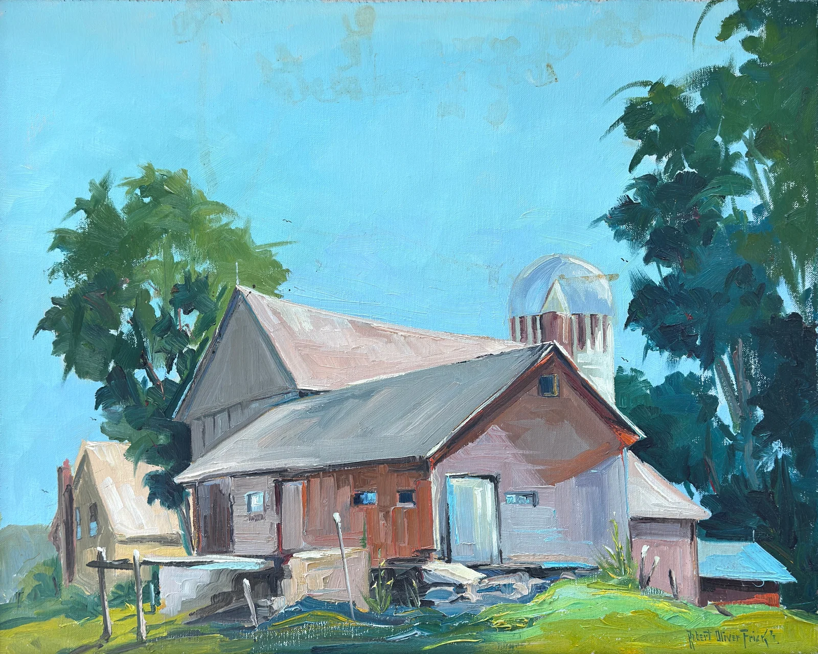 Robert Oliver Frick (1920 - 1997) "Morning July Light"