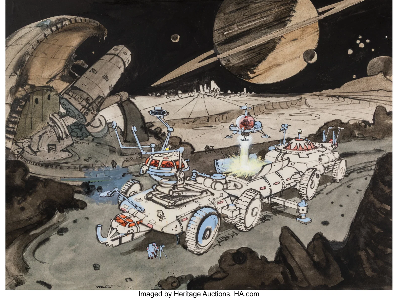 Robert Theodore McCall (American, 1919-2010) Pyr