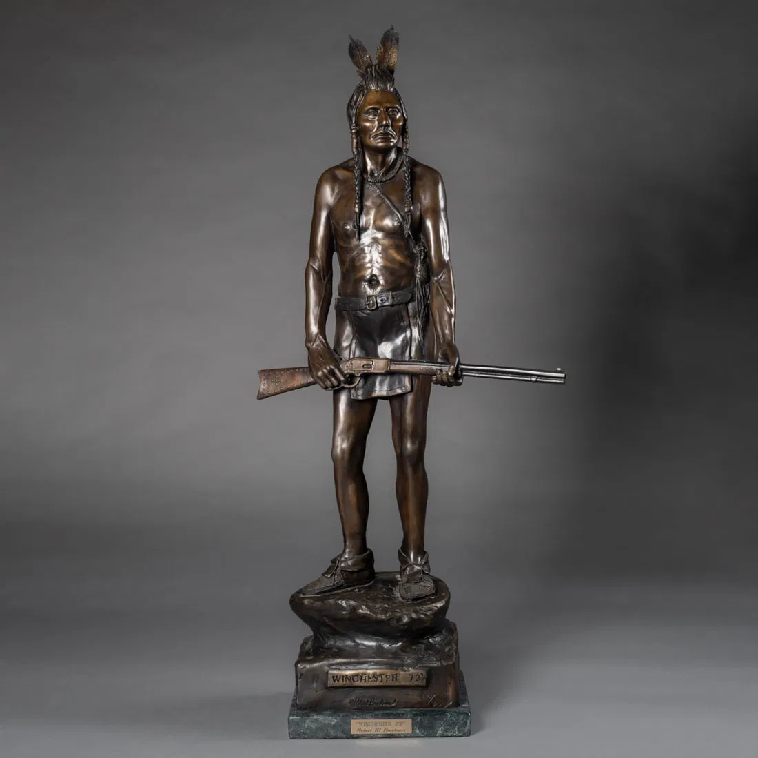 Robert W. Broshears “Winchester 73" Bronze
