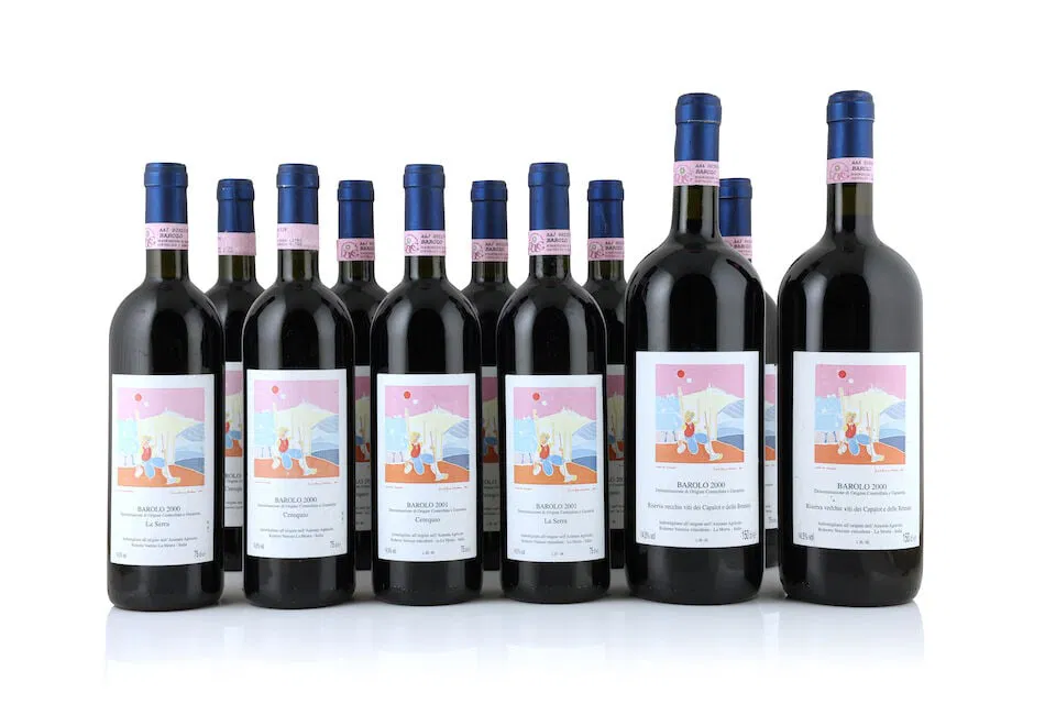 Roberto Voerzio, Barolo Cerequio, 2000 (2 x 750ml) Roberto Voerzio, Barolo Cerequio, 2001 (5 x ...