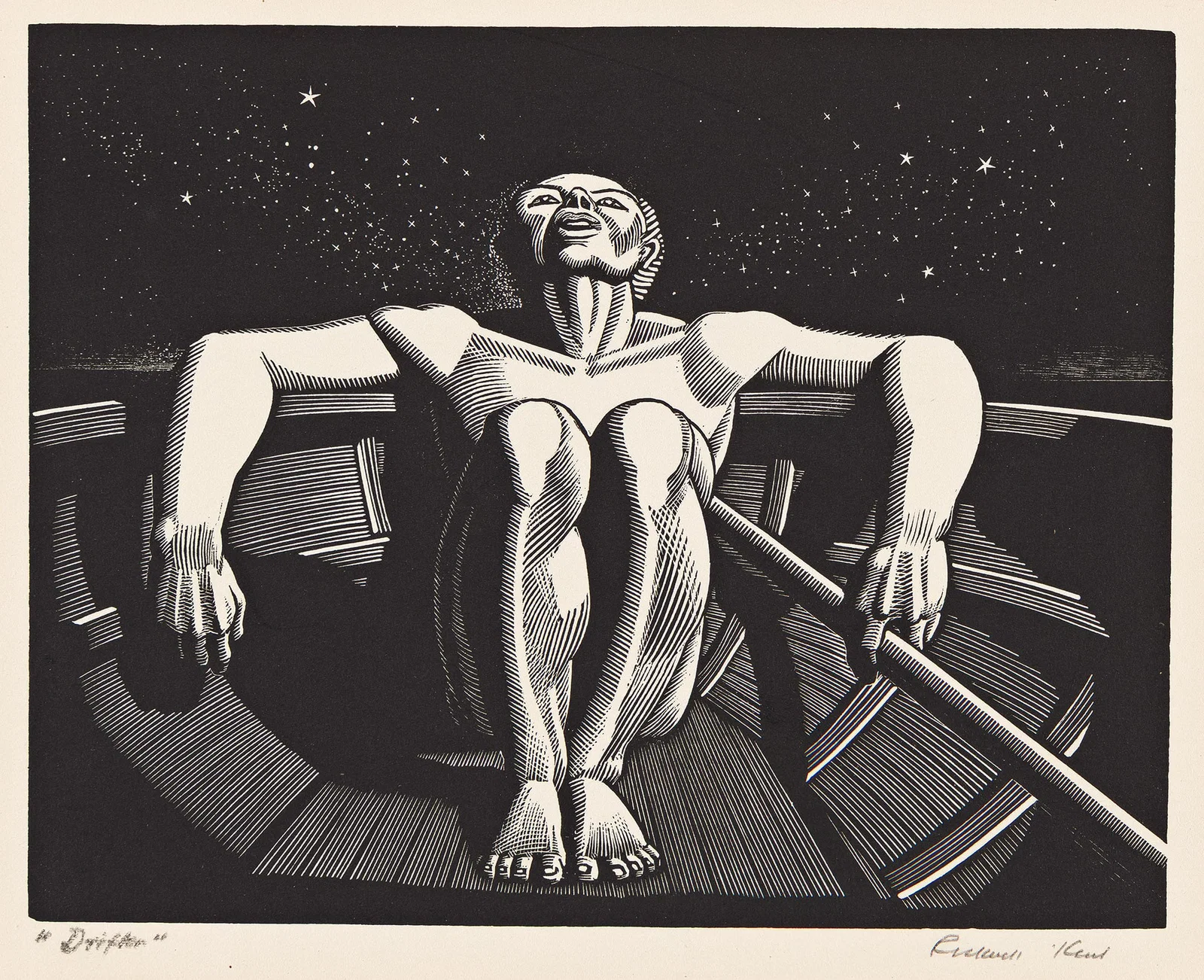 Rockwell Kent (1882-1971), Drifter, 1933.