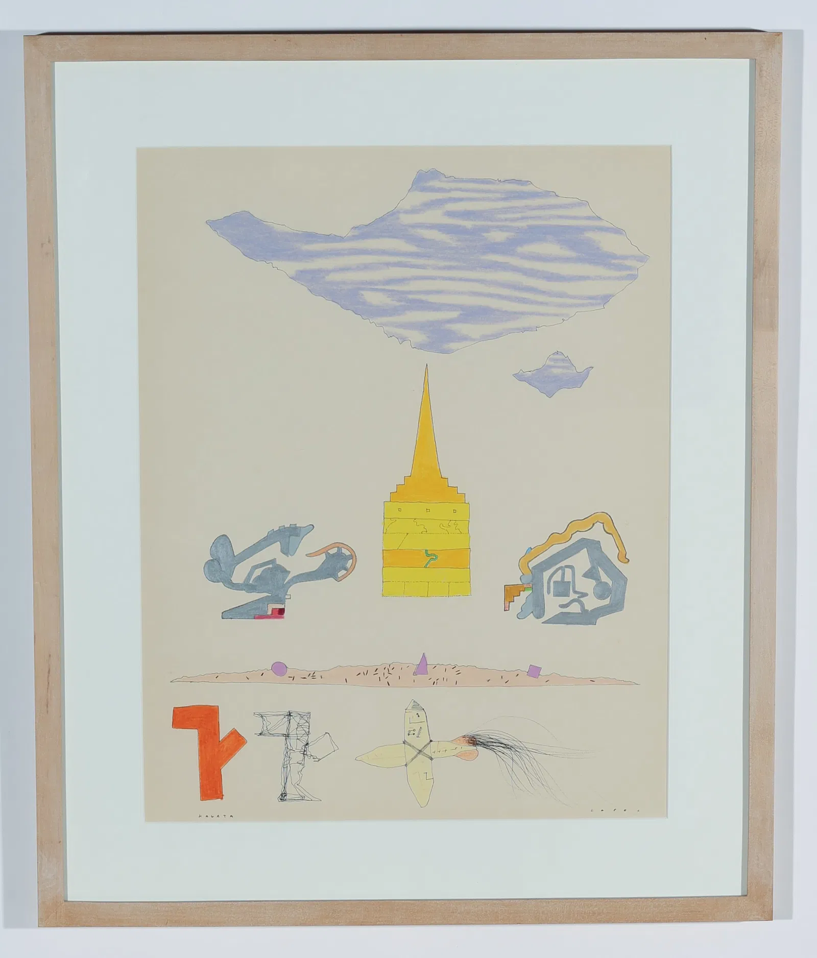 Rodger LaPelle (American, 1936-2020) Mixed Media