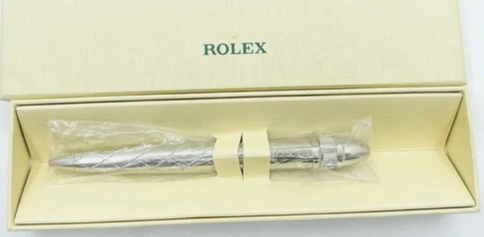 Rolex Ballpoint Pen diamond Pattern Gift Set With Box