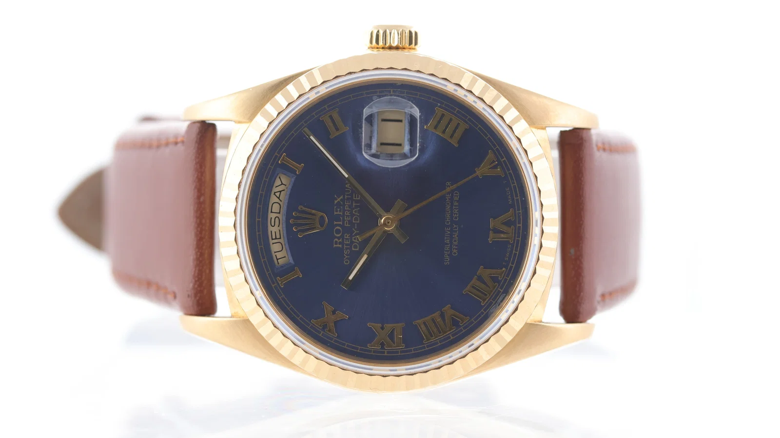 Rolex Day-Date 18ct yellow gold Ref 18038 Circa 1987