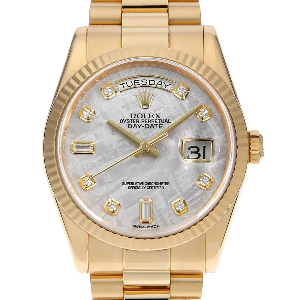 ROLEX DIAMOND BAGUETTE DIAMOND METEOLITE