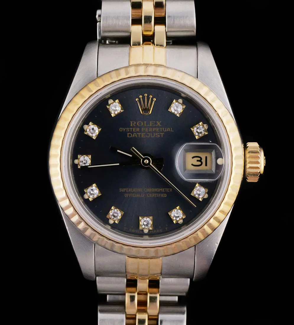 ROLEX Ladies Datejust Watch, Diamond Markers
