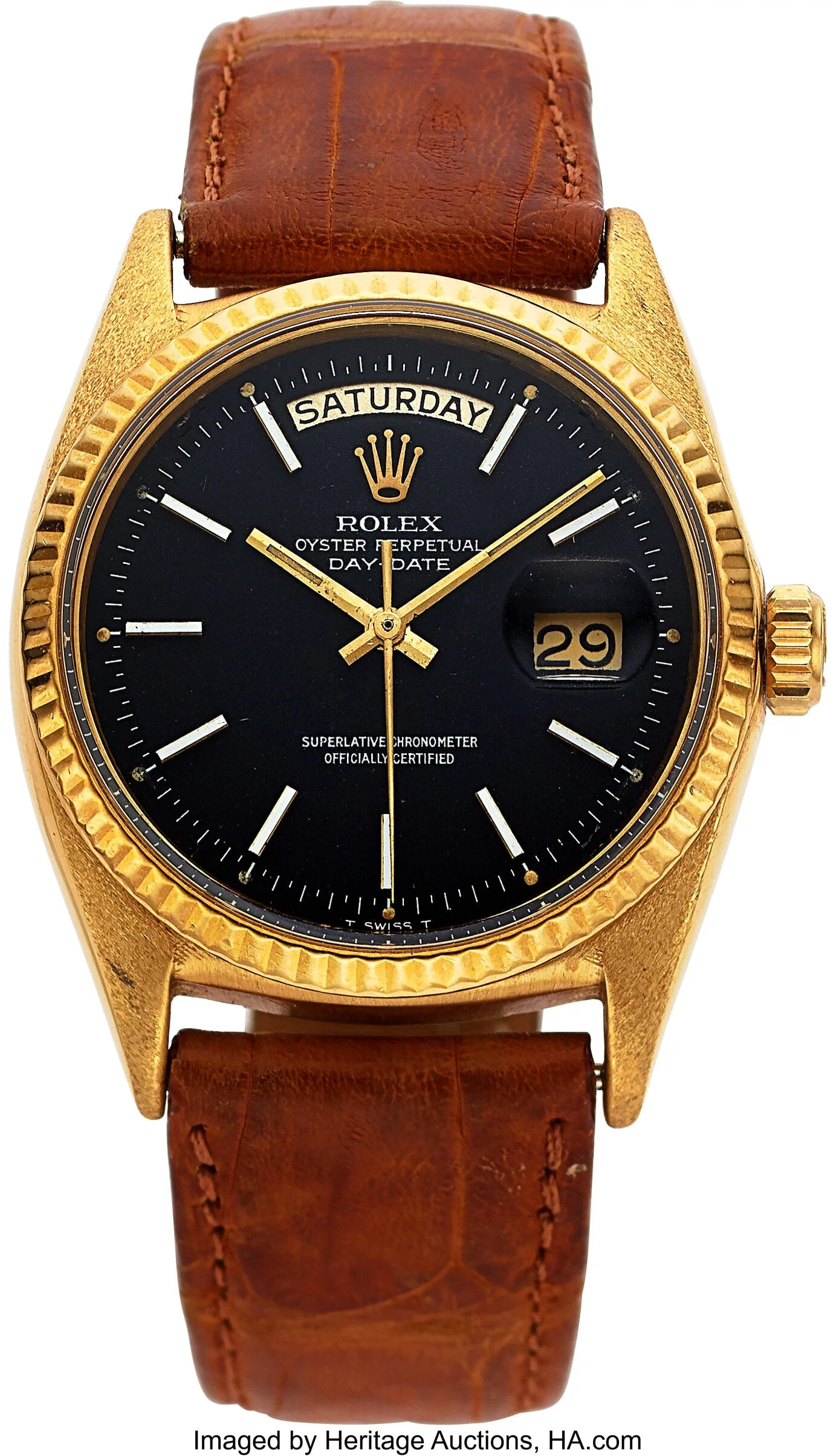 Rolex Oyster Perpetual Day-Date 18k Yellow Gold,