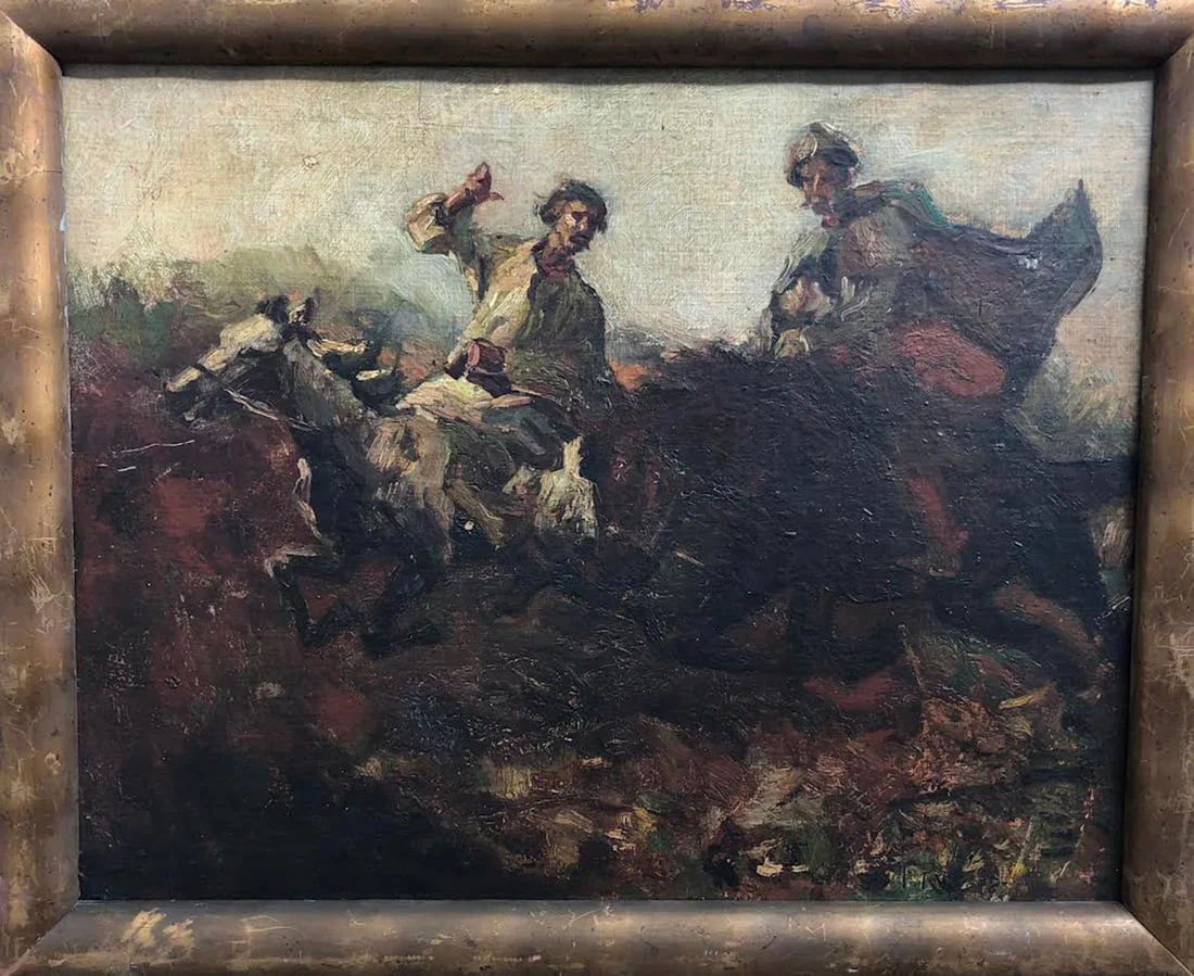 Roubaud Franz Alexievich oil