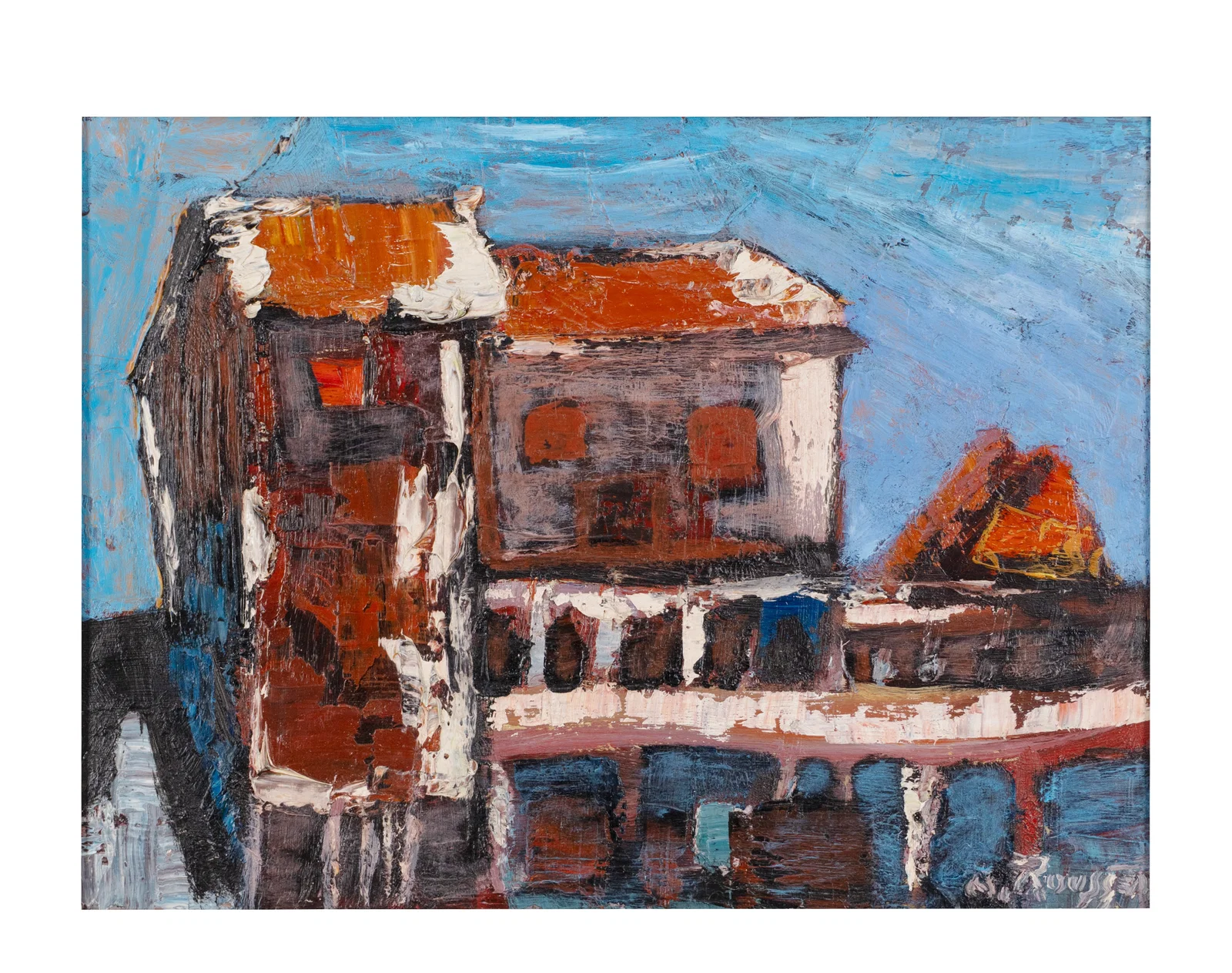 Rousseau, Albert - "Moulin des arts" - 1974