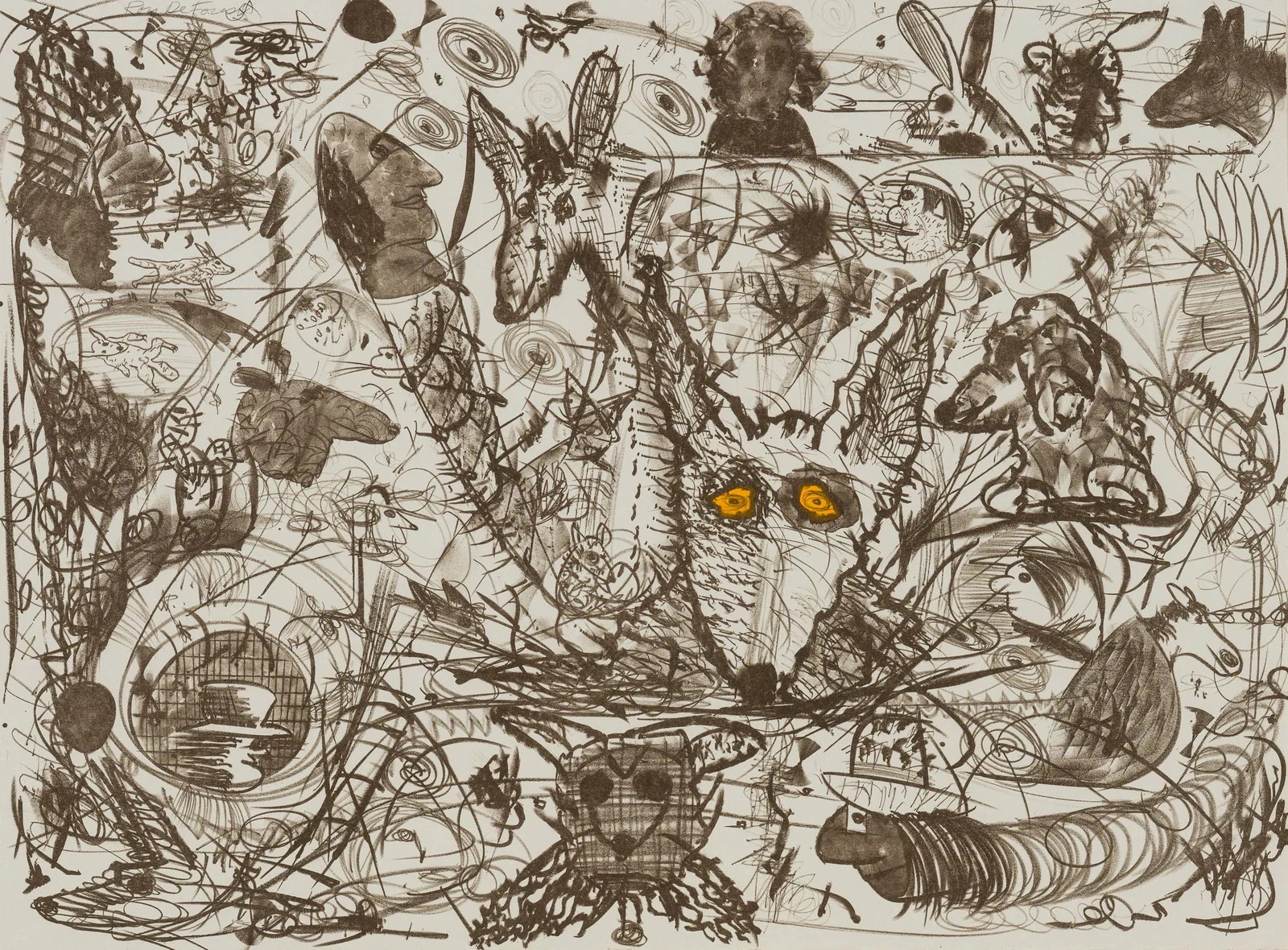 Roy De Forest Untitled, 1981