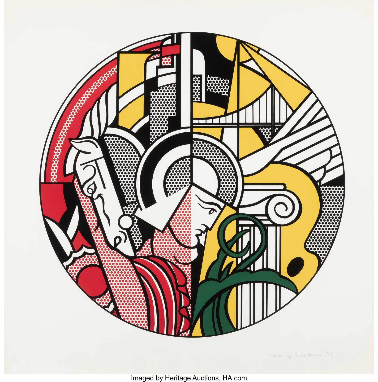 Roy Lichtenstein (1923-1997) The Solomon R. Gugg