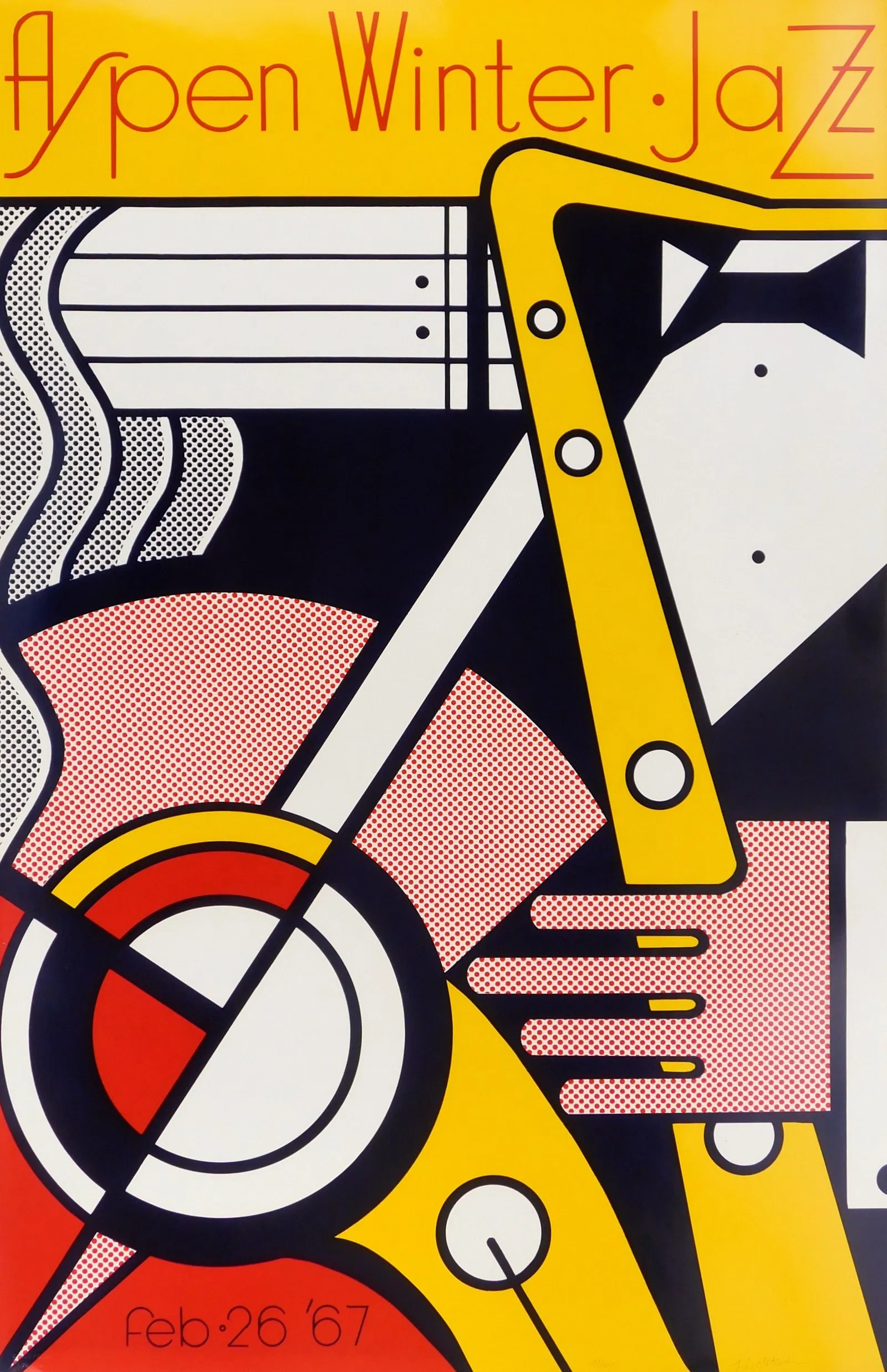Roy Lichtenstein (American, 1923-1997) silkscreen