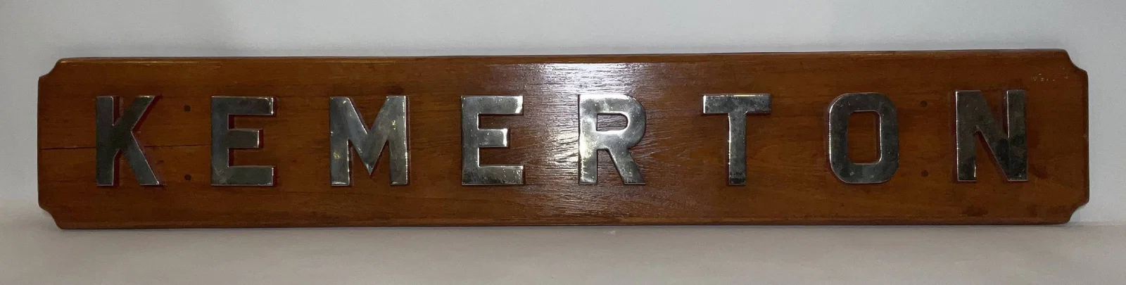 Royal Navy Ship’s Nameboard Kemerton