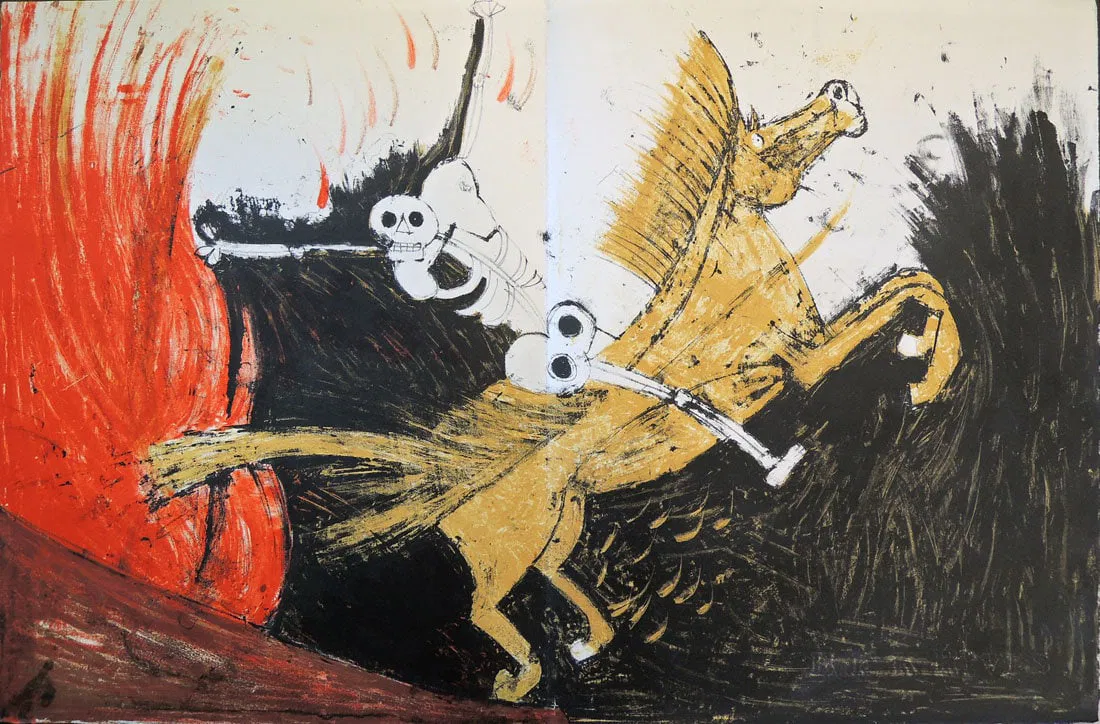 Rufino Tamayo Lithograph 15d Apocalypse of Saint John 1959