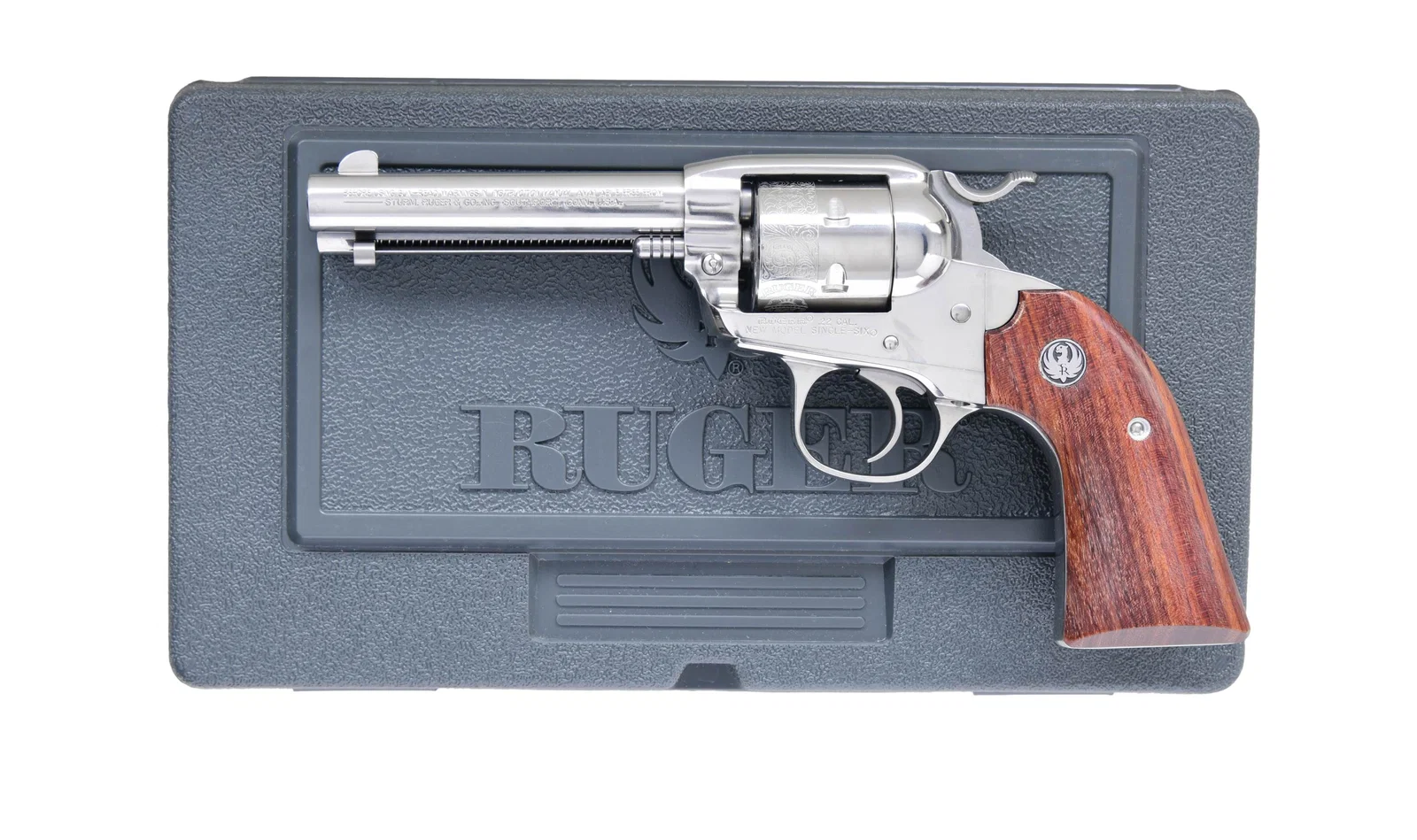 RUGER NEW MODEL SINGLE SIX SA REVOLVER WITH