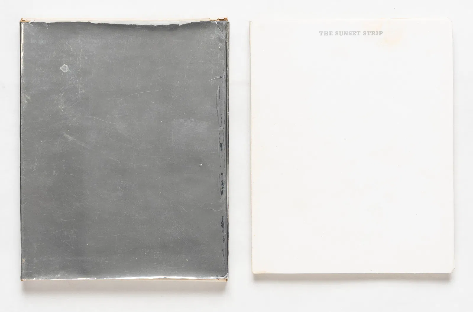 Ruscha, Ed; Sunset Strip [1966 1ST EDITION, 2ND PRINTING - WITHOUT THE EXTRA 2" FLAP - NICE COPY]
