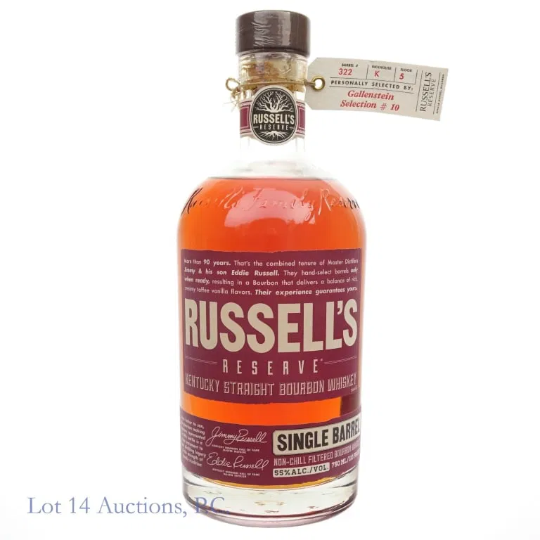 Russell's Reserve Single Barrel Bourbon Selection