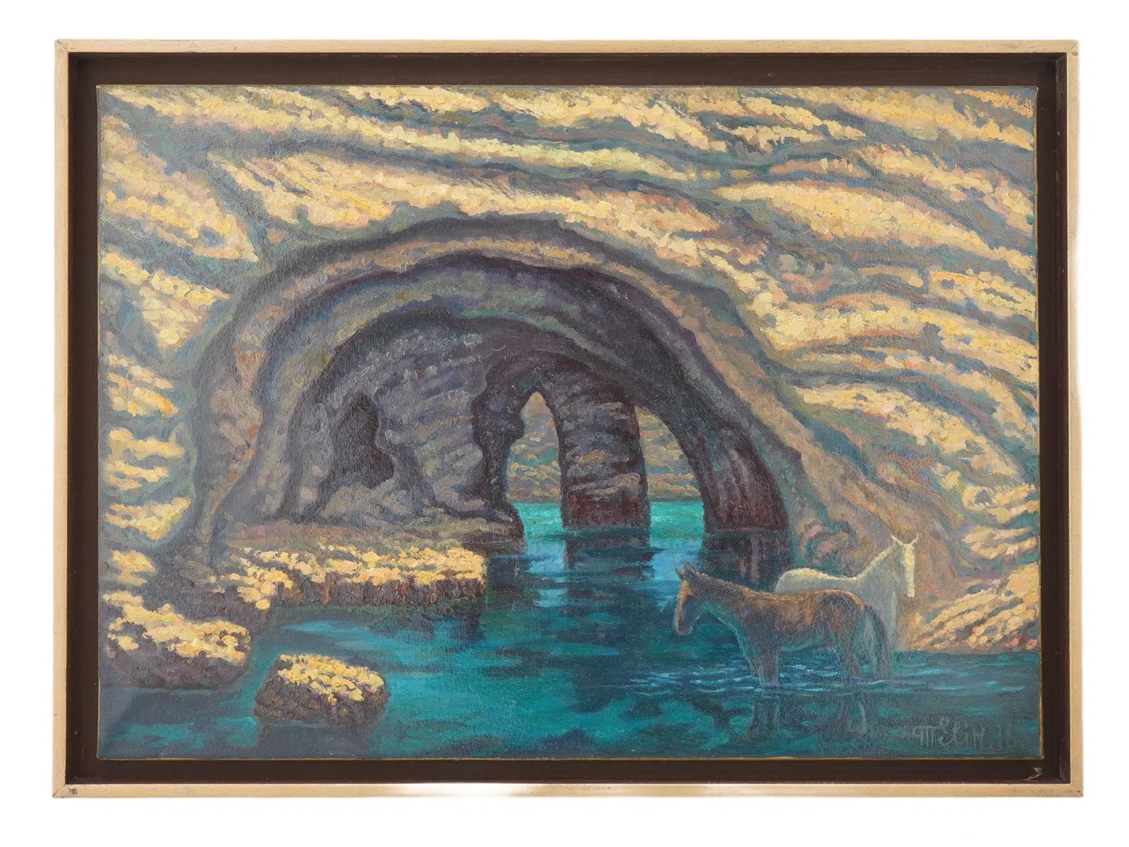 RUSSIAN PAINTING BY ALEXANDER TELIN SECRET PLACE 2016